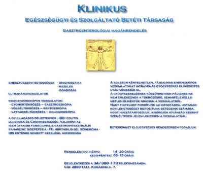Klinikus Bt. Tata